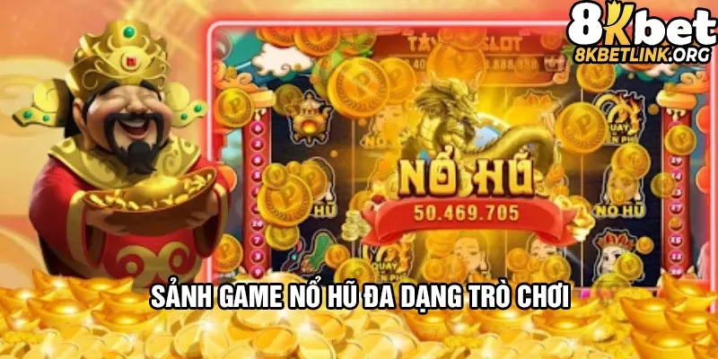 Đa dạng trò chơi tha hồ lựa chọn